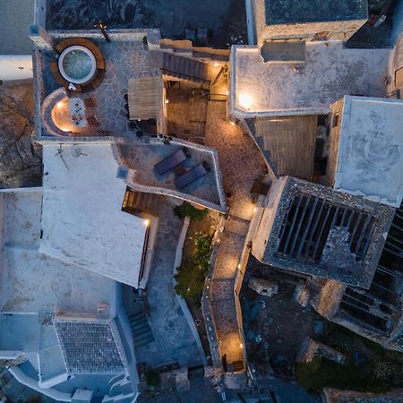 Themed House "Castle Halaros" View 17Th Century Villa Glinado Naxos Exteriör bild